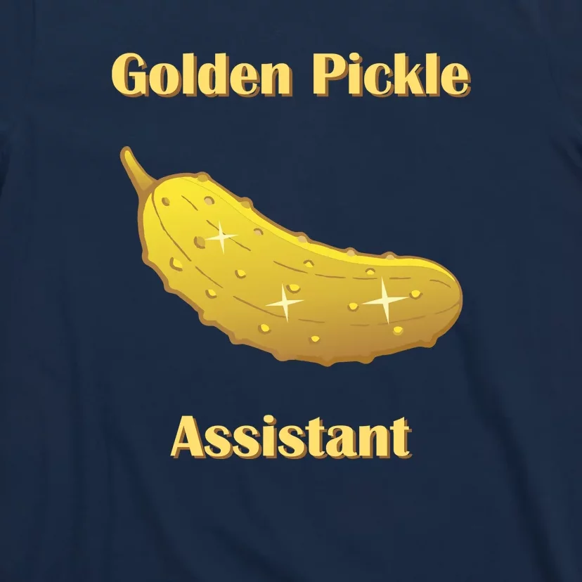 Golden Pickle Assistant | Golden Pickle | Fun Pickleball | Pickleball Award T-Shirt