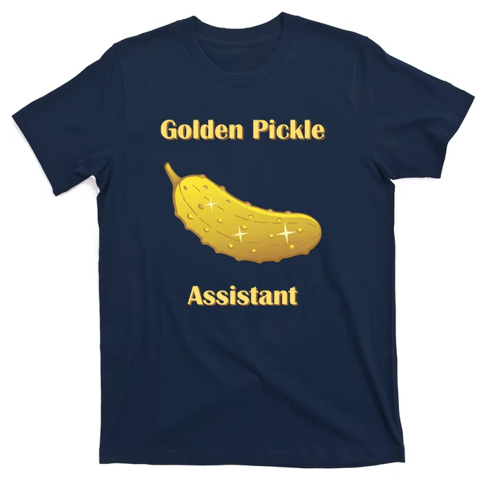 Golden Pickle Assistant | Golden Pickle | Fun Pickleball | Pickleball Award T-Shirt