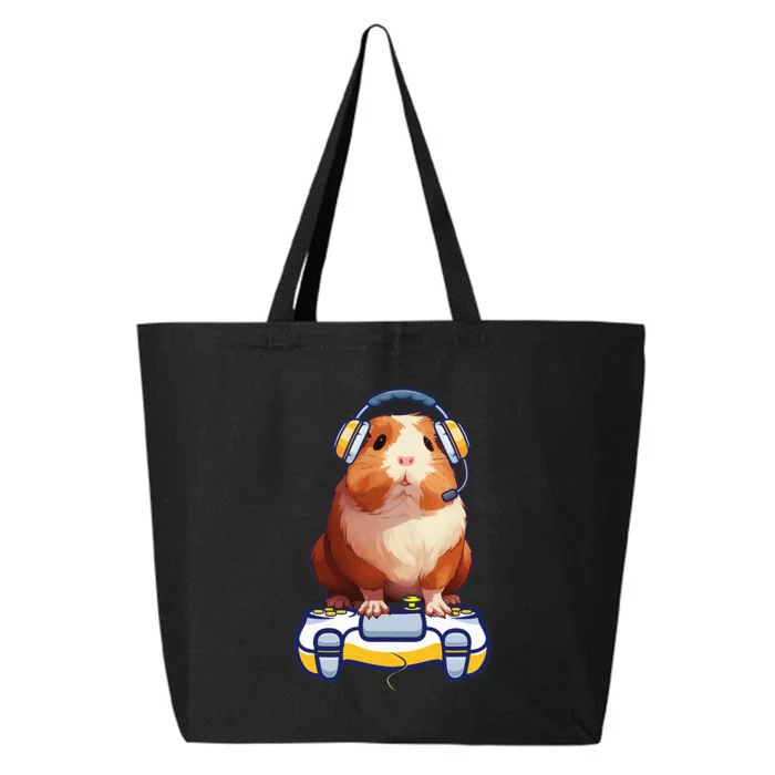 Guinea Pig And Video Gamer Lover 25L Jumbo Tote