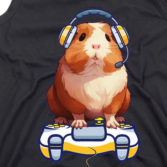 Guinea Pig And Video Gamer Lover Tank Top