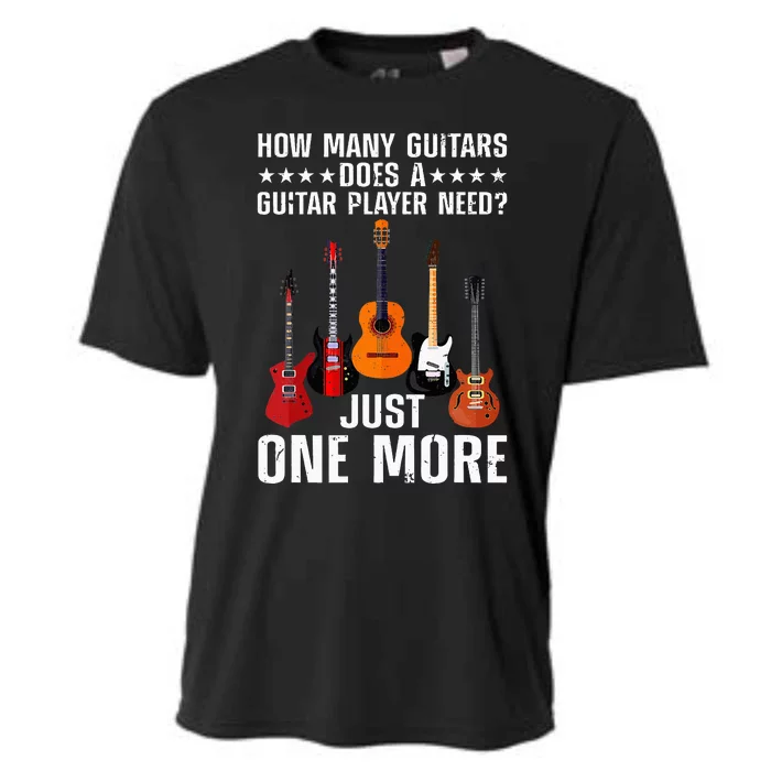 Guitar Player Art For Women Guitarist Cooling Performance Crew T-Shirt