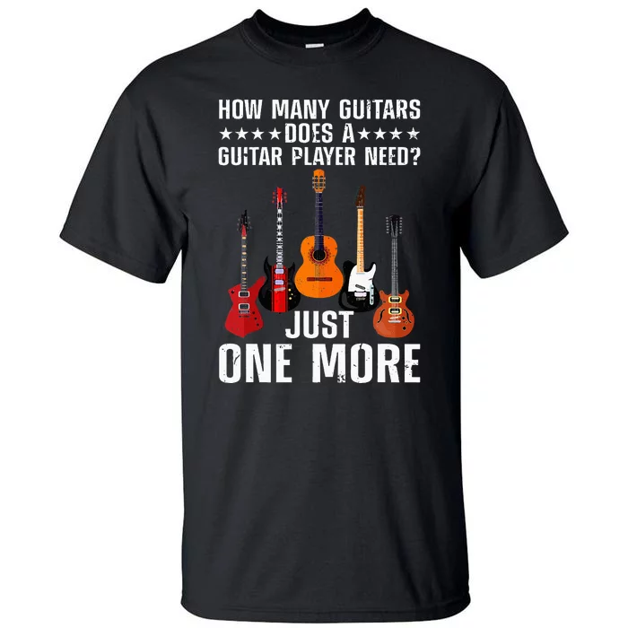 Guitar Player Art For Women Guitarist Tall T-Shirt