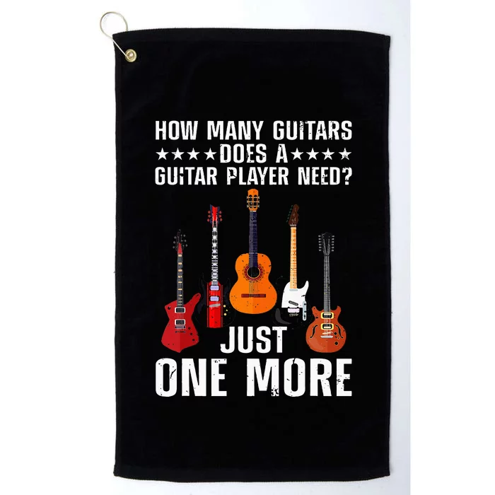 Guitar Player Art For Women Guitarist Platinum Collection Golf Towel