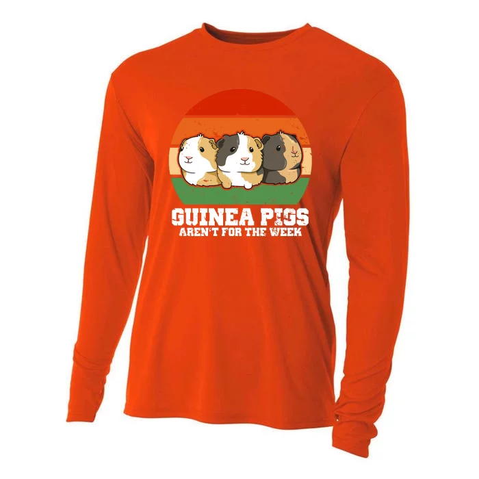 Guinea Pigs Aren't For The Week Cooling Performance Long Sleeve Crew