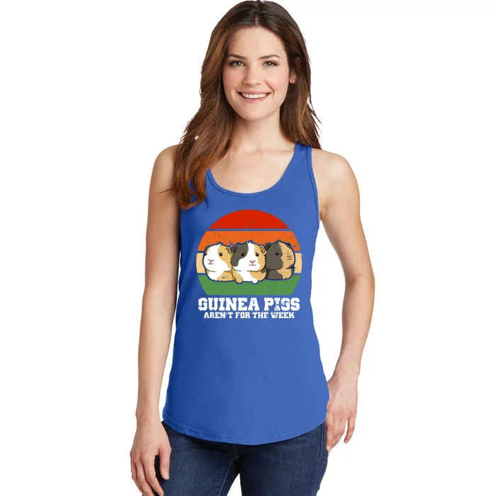 Guinea Pigs Aren't For The Week Ladies Essential Tank