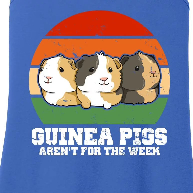 Guinea Pigs Aren't For The Week Ladies Essential Tank