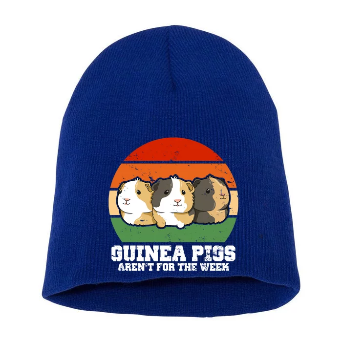 Guinea Pigs Aren't For The Week Short Acrylic Beanie