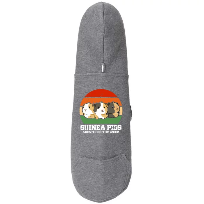 Guinea Pigs Aren't For The Week Doggie 3-End Fleece Hoodie