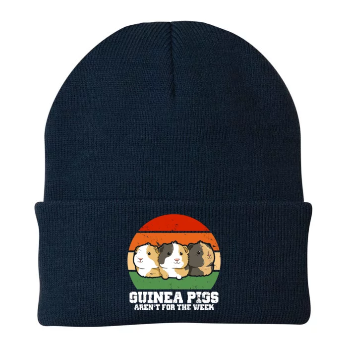 Guinea Pigs Aren't For The Week Knit Cap Winter Beanie