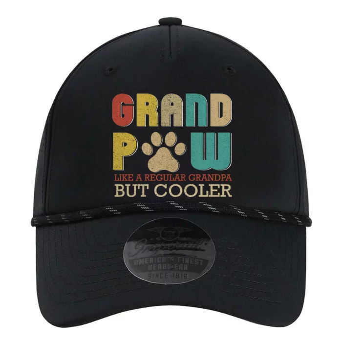 Grand Pawgiftlike A Regular Grandpa Butgiftcooler Gift For Dad Gift Performance The Dyno Cap