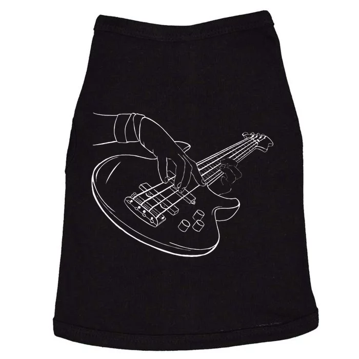 Guitar Player Art Guitarist Funny Guitar Lover Doggie Tank