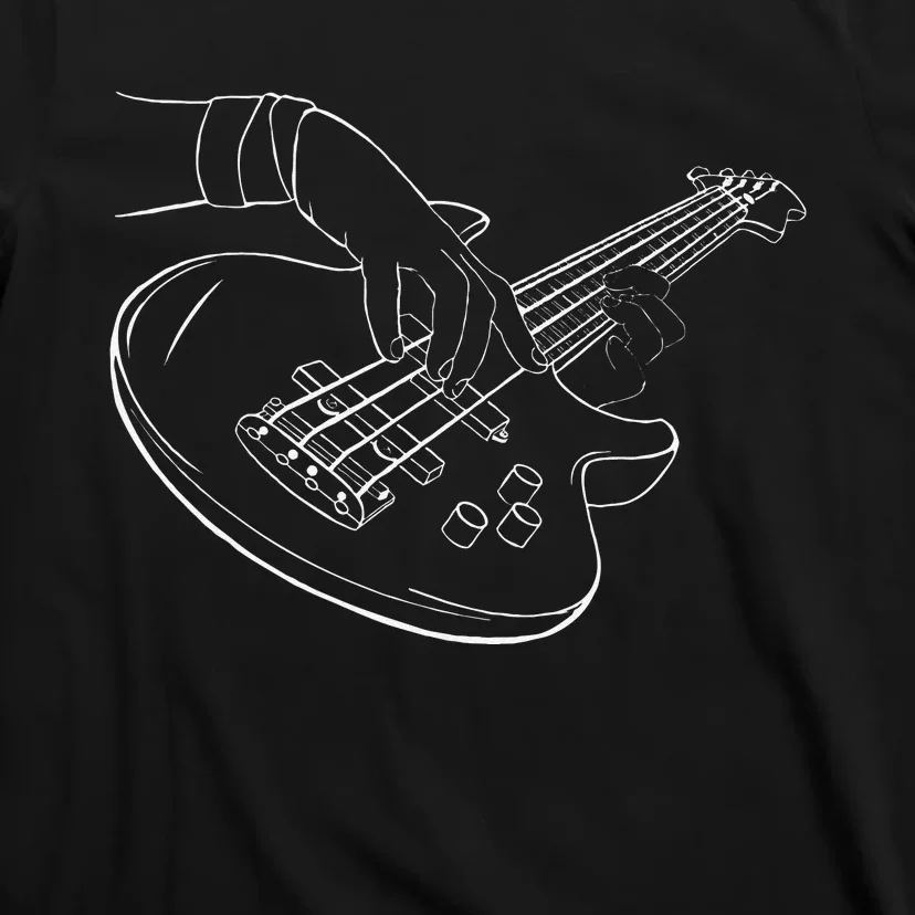 Guitar Player Art Guitarist Funny Guitar Lover T-Shirt