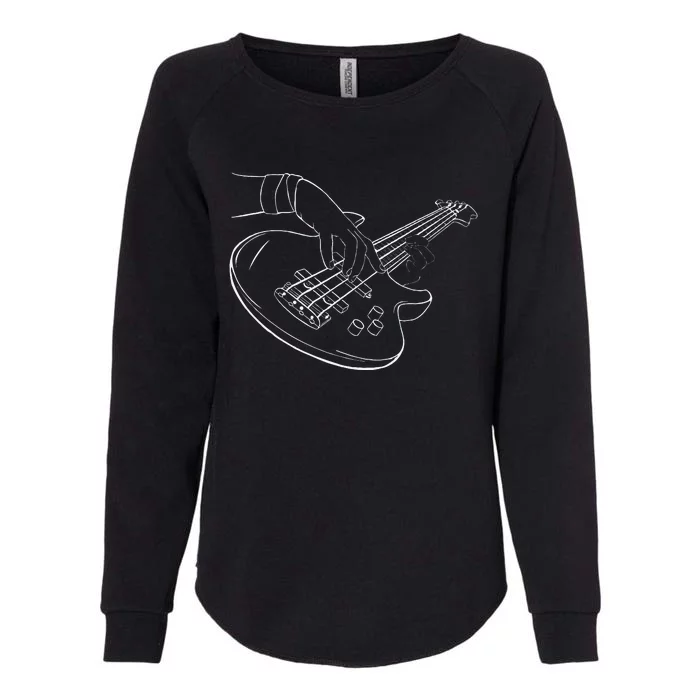 Guitar Player Art Guitarist Funny Guitar Lover Womens California Wash Sweatshirt