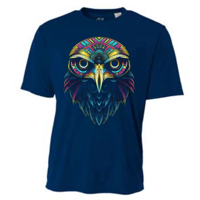 Graffiti Pop Art Of Eagle Animal Graphic Tees For Cooling Performance Crew T-Shirt