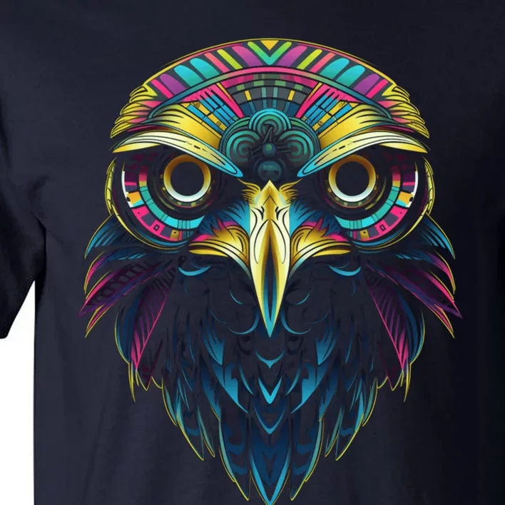 Graffiti Pop Art Of Eagle Animal Graphic Tees For Tall T-Shirt