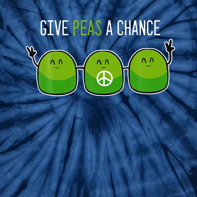 Give Peas A Chance Foodie Or Cook Tie-Dye T-Shirt