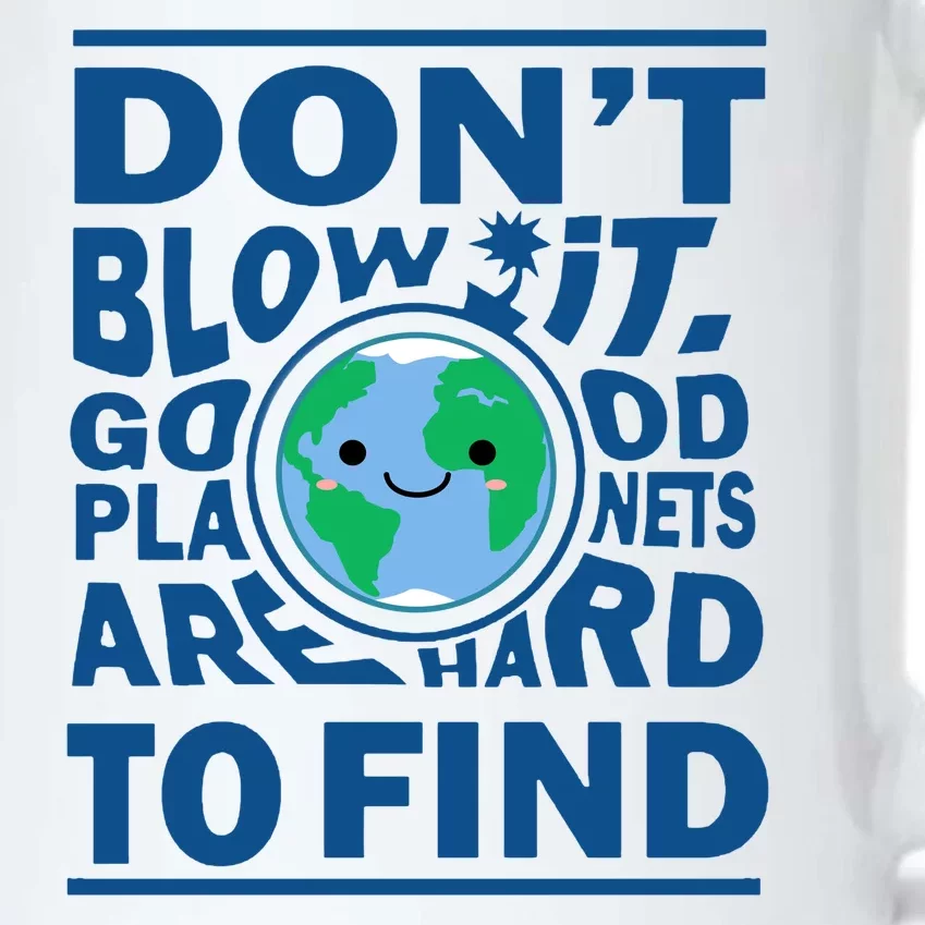 Good Planets Are Hard To Find Earth Day Black Color Changing Mug