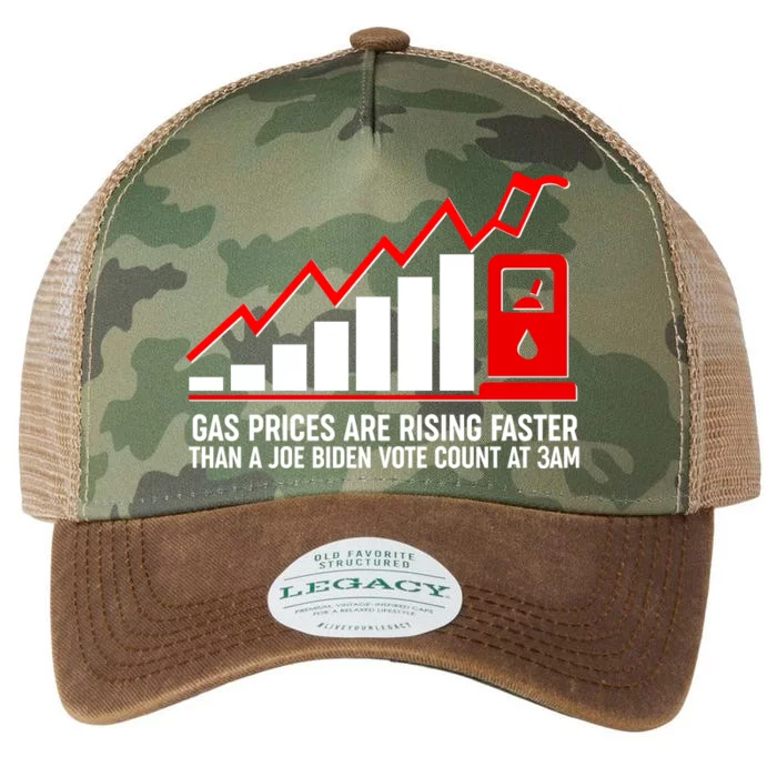 Gas Prices Are Rising Faster Than A Joe Biden Vote Count At 3am Legacy Tie Dye Trucker Hat