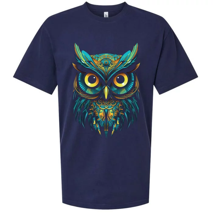 Graffiti Pop Art Of Owl Animal Graphic Tees For Sueded Cloud Jersey T-Shirt