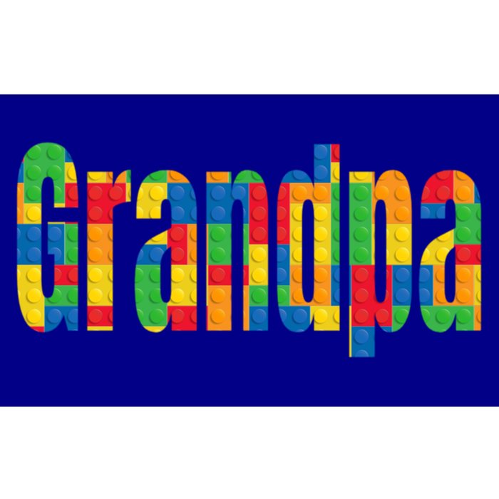 Grandpa Parent Brick Master Builder Building Blocks Family Meaningful Gift Bumper Sticker