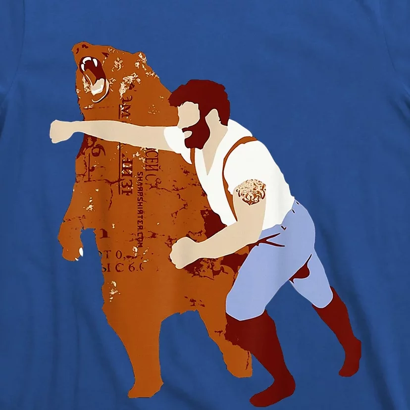 Guy Punching Bear T-Shirt