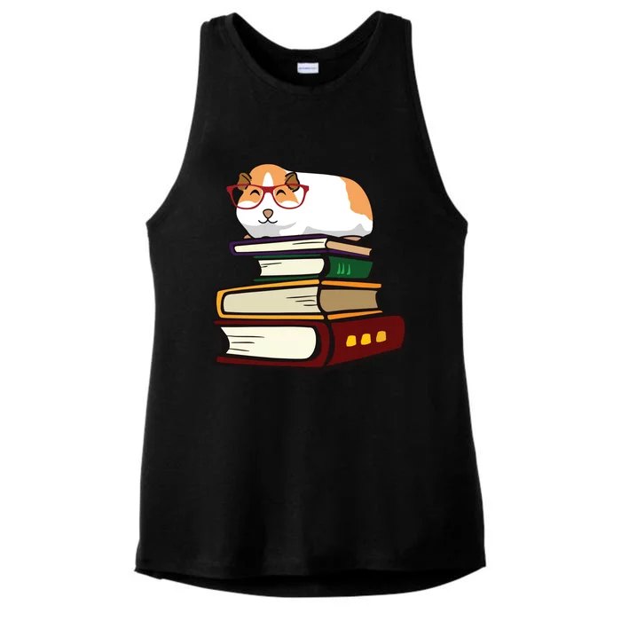 Guinea Pig Book Ladies Tri-Blend Wicking Tank