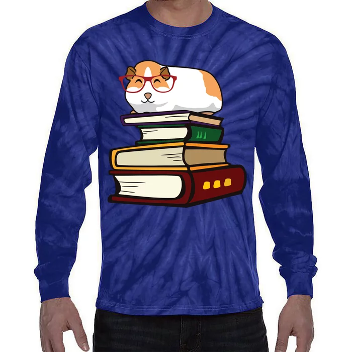 Guinea Pig Book Tie-Dye Long Sleeve Shirt