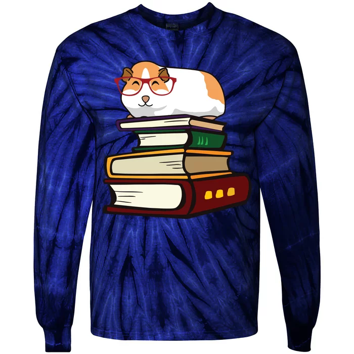 Guinea Pig Book Tie-Dye Long Sleeve Shirt