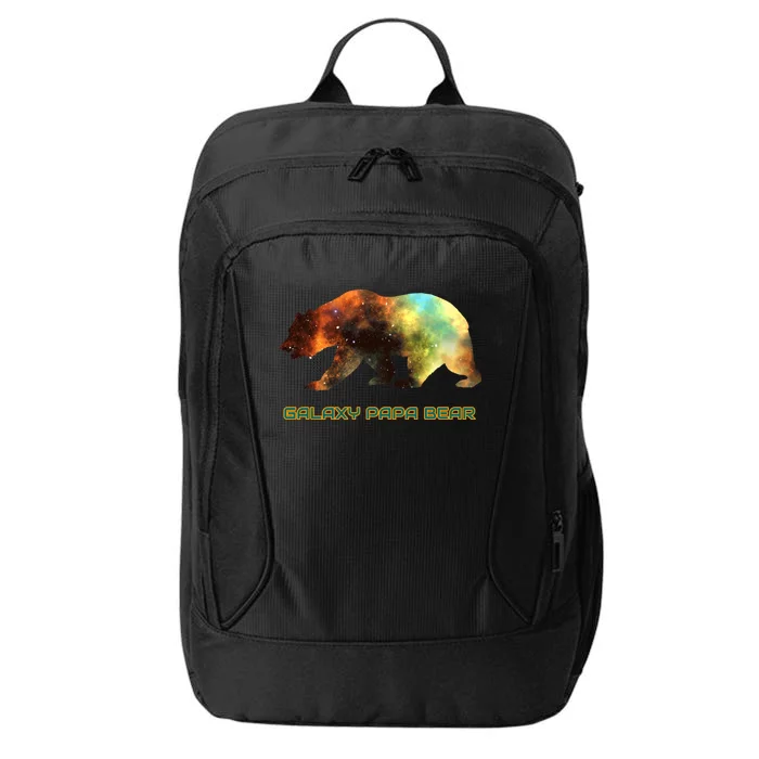 Galaxy Papa Bear Cool Impressive Birthday Gift City Backpack