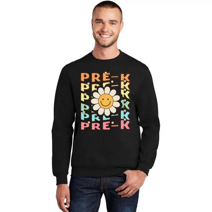 Groovy Prek Back To School Funny First Day Of Prek Sweatshirt