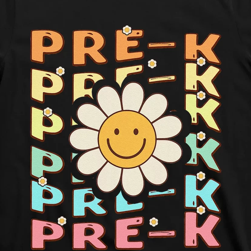 Groovy Prek Back To School Funny First Day Of Prek T-Shirt