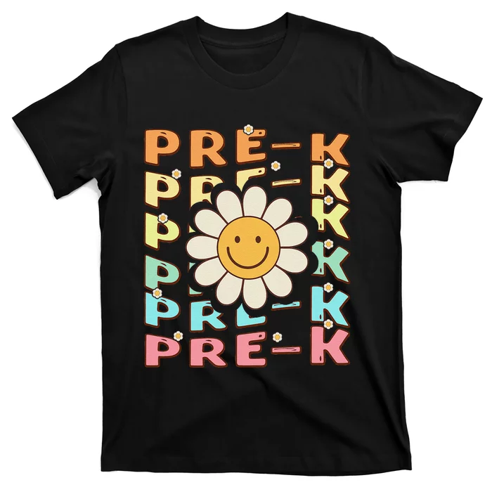 Groovy Prek Back To School Funny First Day Of Prek T-Shirt