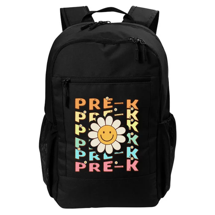 Groovy Prek Back To School Funny First Day Of Prek Daily Commute Backpack