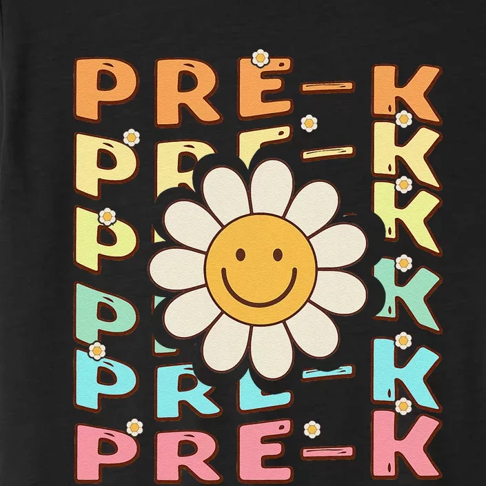 Groovy Prek Back To School Funny First Day Of Prek ChromaSoft Performance T-Shirt