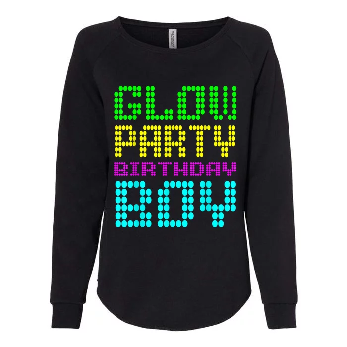 Glow Party Birthday Boy Party Retro Womens California Wash Sweatshirt