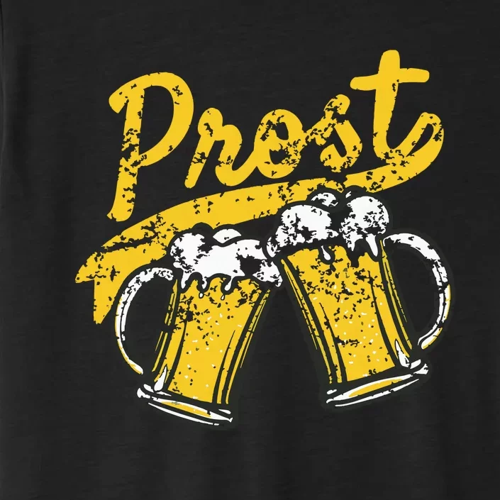 German Prost Cheers Beer Drinking ChromaSoft Performance T-Shirt