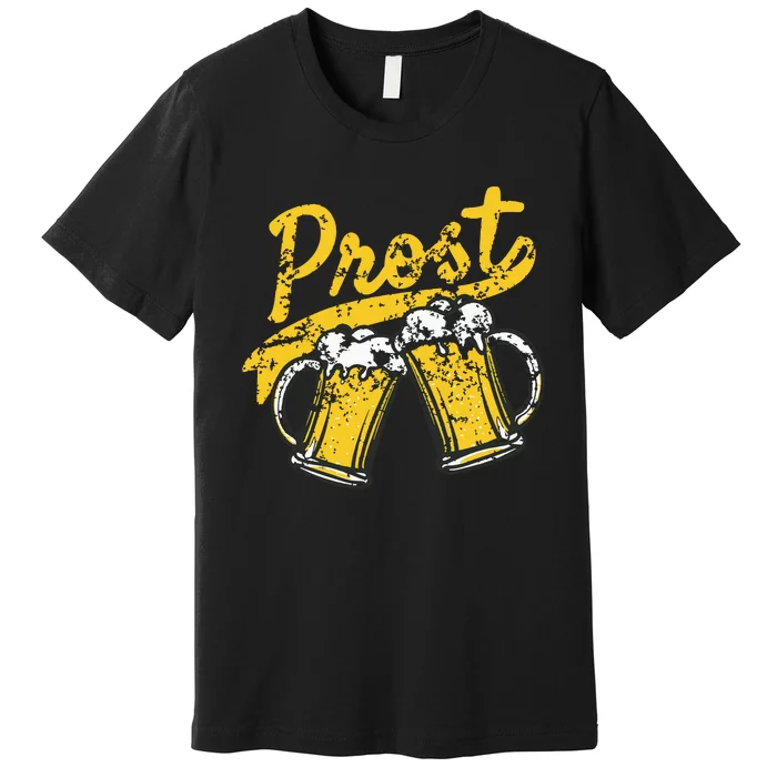 German Prost Cheers Beer Drinking Premium T-Shirt