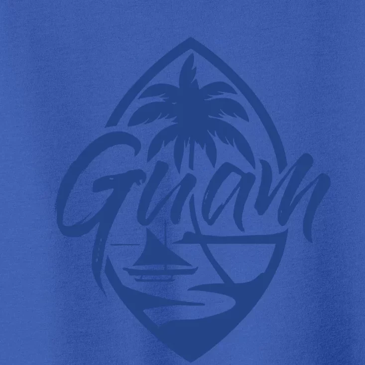 Guam Patch Chamorro Guam Seal Guaian Islander Gift Toddler T-Shirt