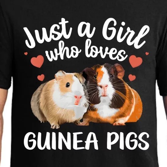 Guinea Pig Clothes Girls Kids Guinea Pig Lovers Pajama Set