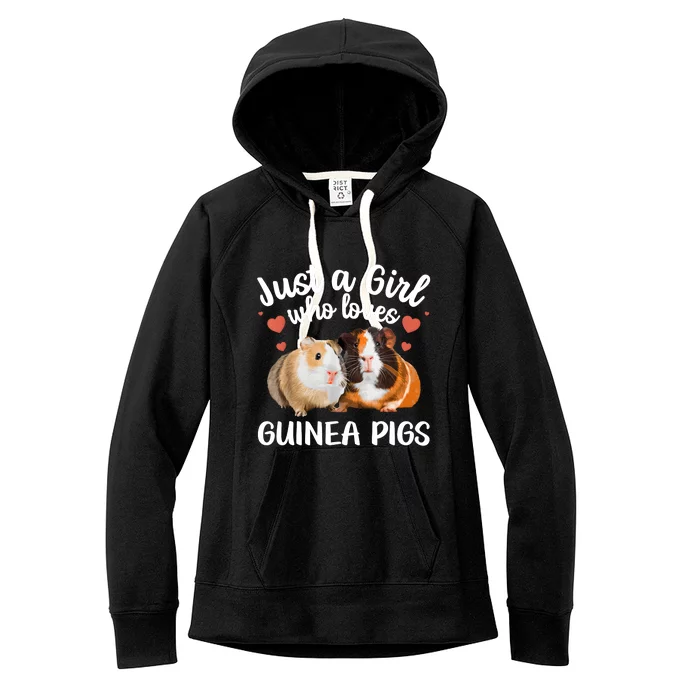 Guinea Pig Clothes Girls Kids Guinea Pig Lovers Women's Fleece Hoodie