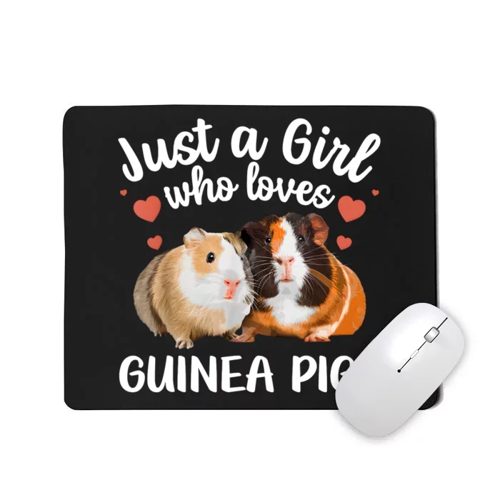 Guinea Pig Clothes Girls Kids Guinea Pig Lovers Mousepad