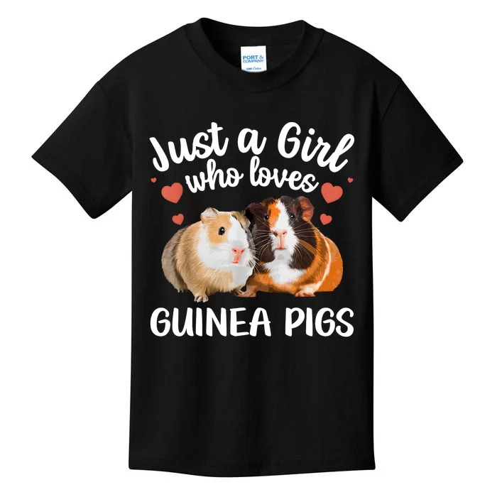 Guinea Pig Clothes Girls Kids Guinea Pig Lovers Kids T-Shirt