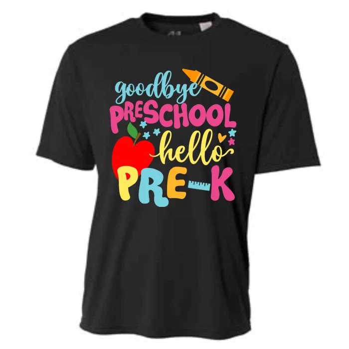 Goodbye Preschool Class of 2033 Graduate Hello Pre-K School Cooling Performance Crew T-Shirt