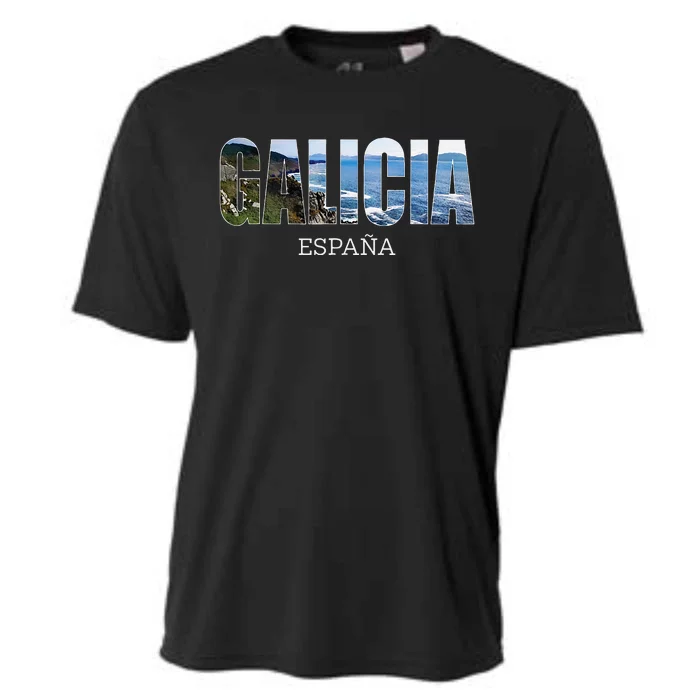 Galicia Prefecture City Galicia EspañA Cooling Performance Crew T-Shirt