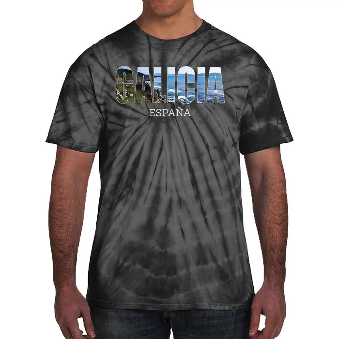 Galicia Prefecture City Galicia EspañA Tie-Dye T-Shirt