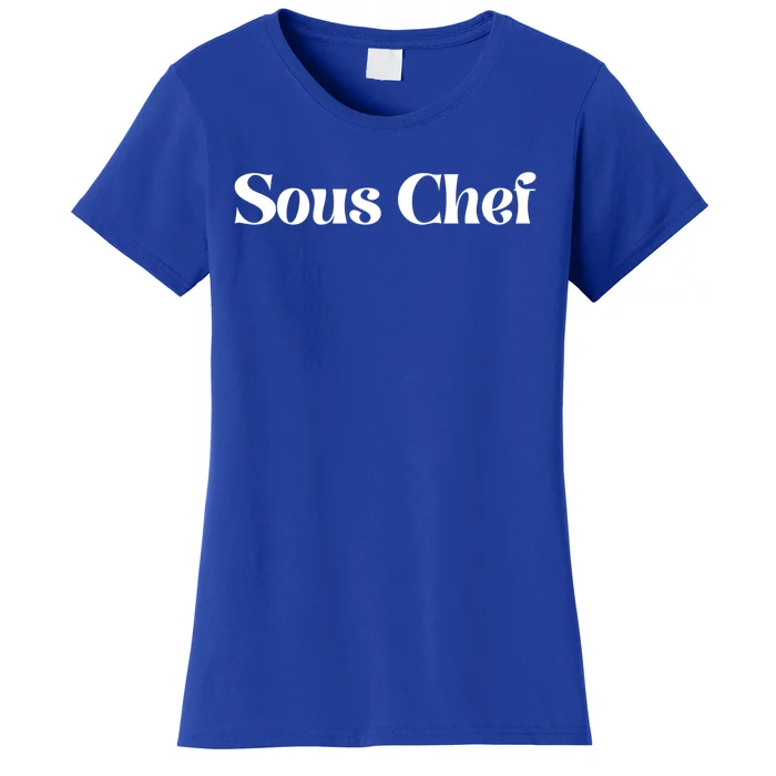 Graphic Professional Cooking Sous Chef Funny Gift Women's T-Shirt