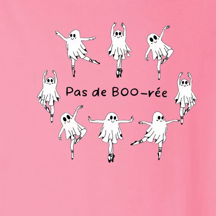 Ghost Pas De Boo RéE Ballet Dancer Spooky Halloween Toddler Long Sleeve Shirt