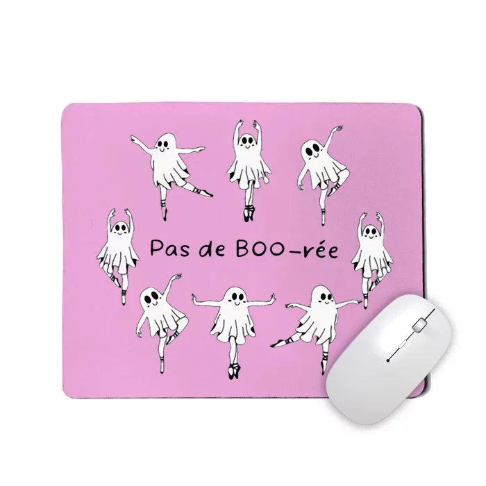 Ghost Pas De Boo RéE Ballet Dancer Spooky Halloween Mousepad