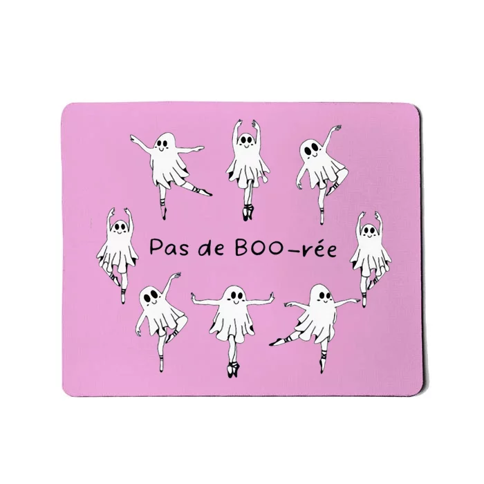 Ghost Pas De Boo RéE Ballet Dancer Spooky Halloween Mousepad