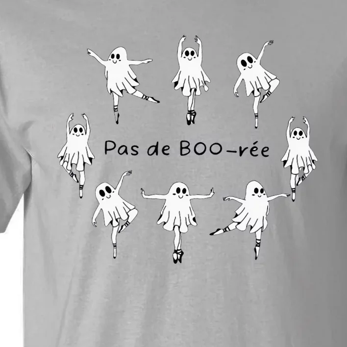 Ghost Pas De Boo RéE Ballet Dancer Spooky Halloween Tall T-Shirt